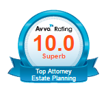 Avvo estate planning badge